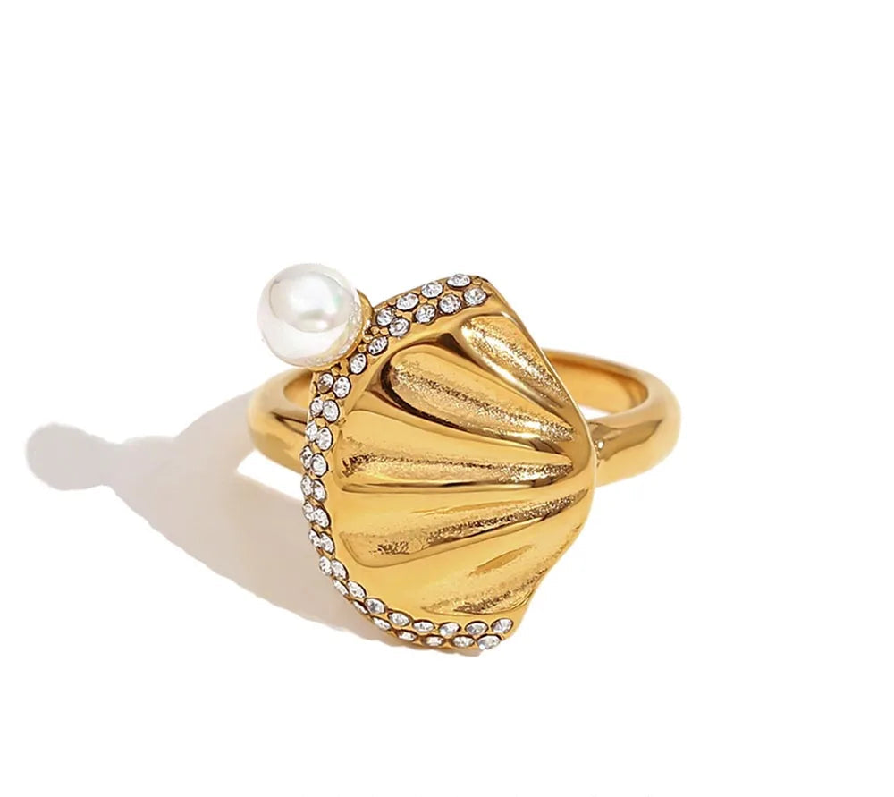 Pearl Shell Ring