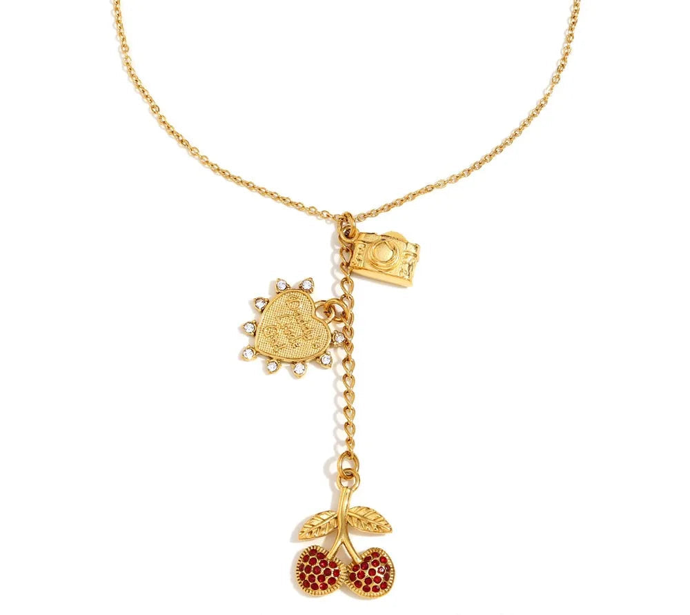 Celestial Heart Pendant Necklace