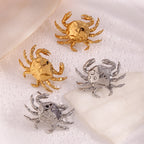 Mini Crab Earrings