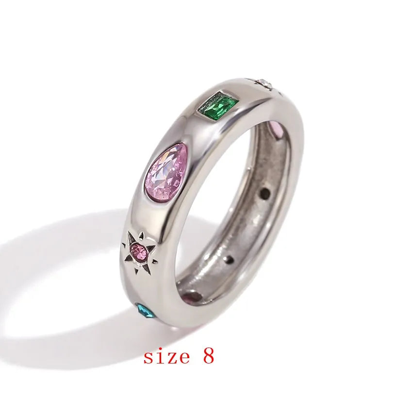 Solar Spark Ring