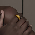 Luxe Geometry Ring