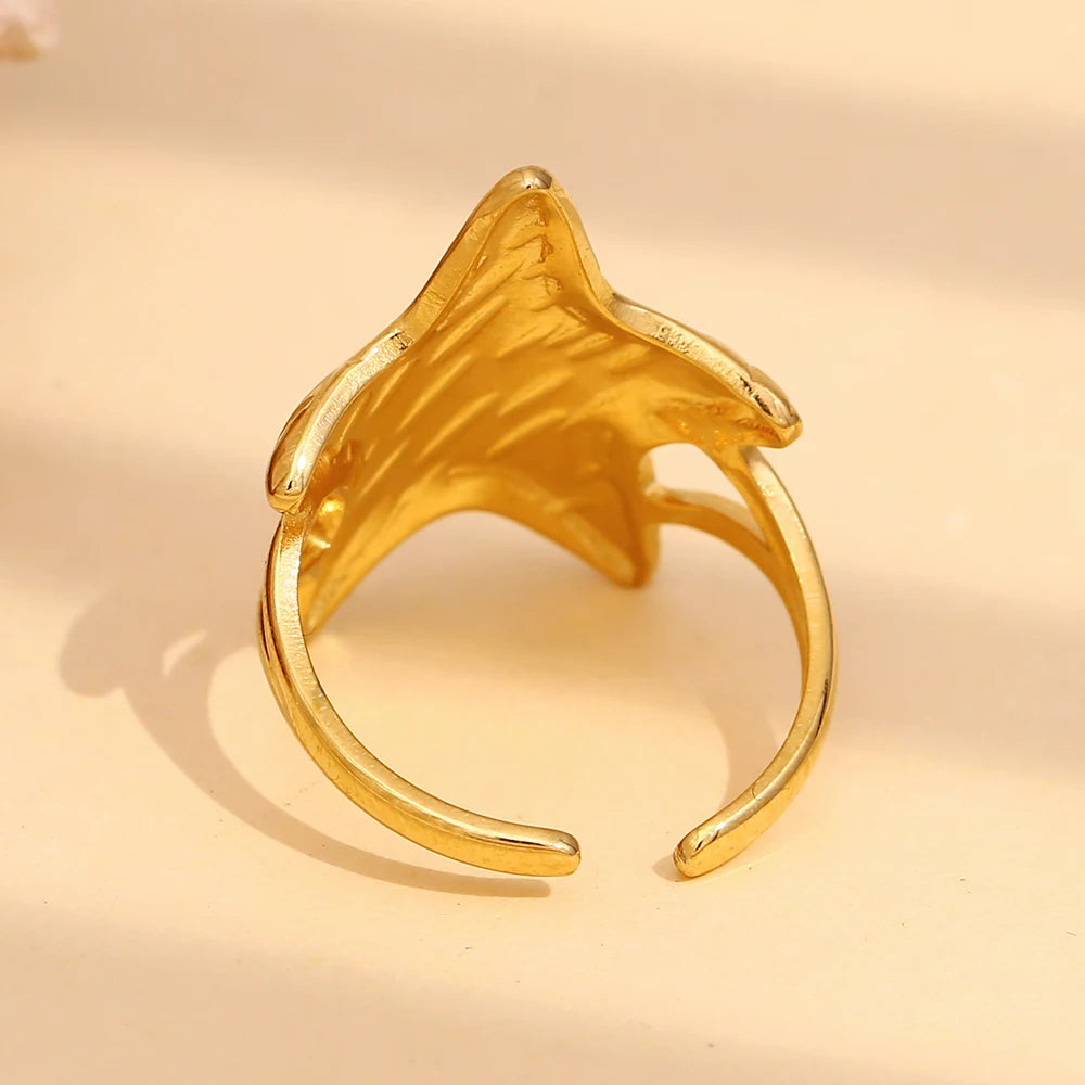 Starfish Open Ring