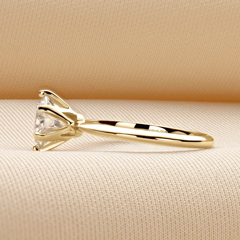 Celeste 3.0CT Solitaire in Gold