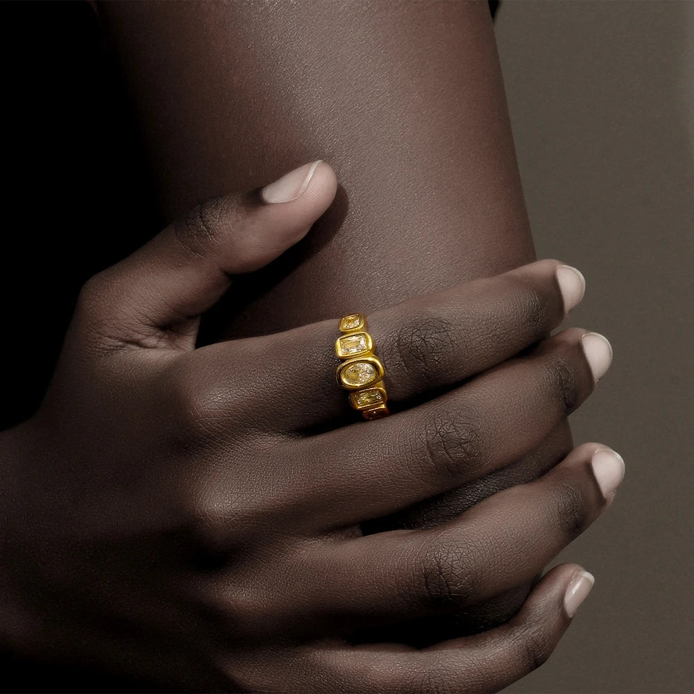 Luxe Geometry Ring