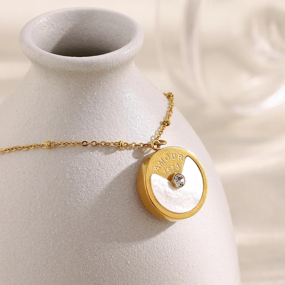 Ocean Letter Necklace