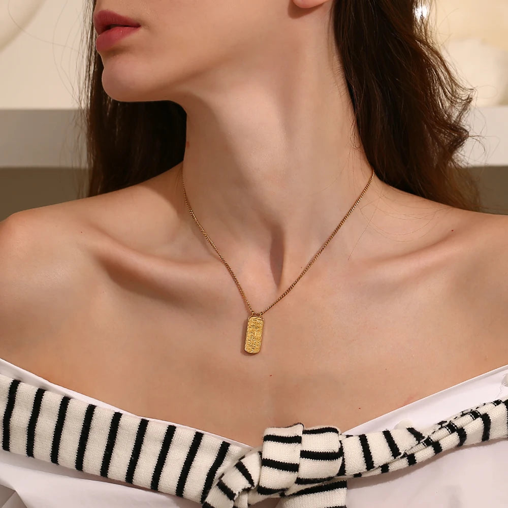 Lucky Number Tarot LOVE Pendant Necklace
