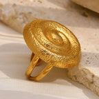 Wide Thread Ring