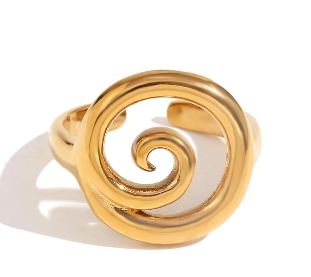 Spiral Opening Ring