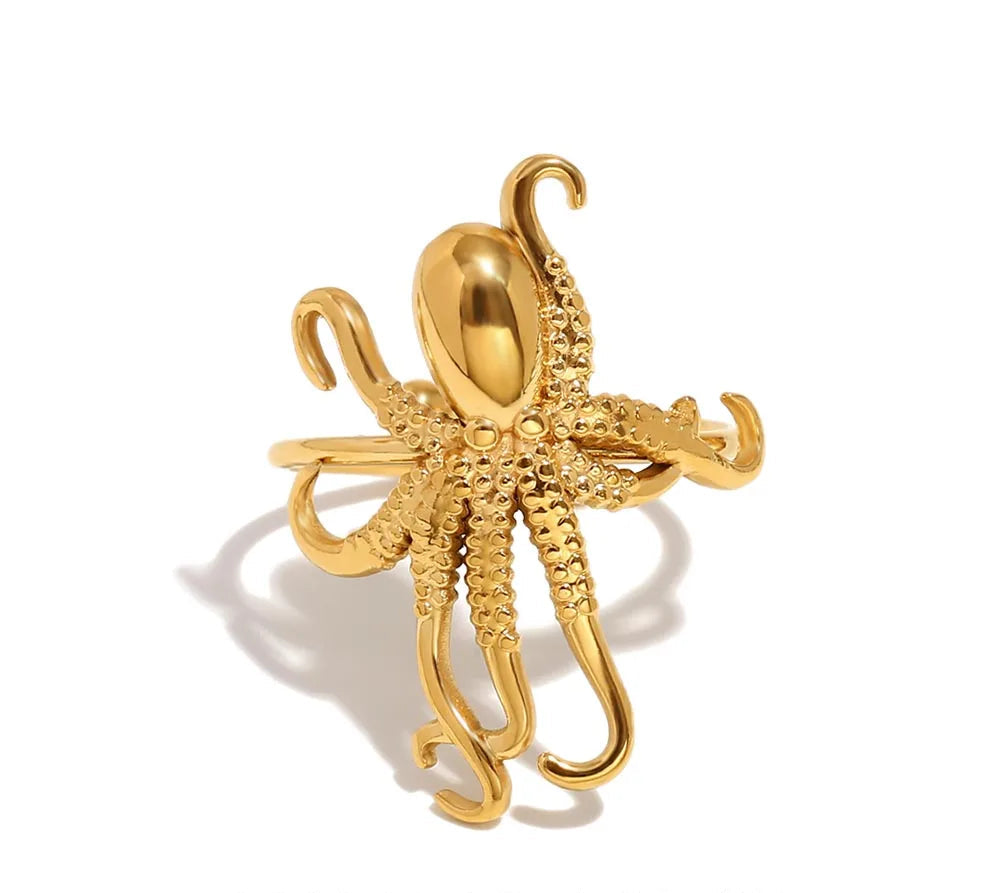 Octopus Open Ring