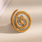 Spiral Twist Ring