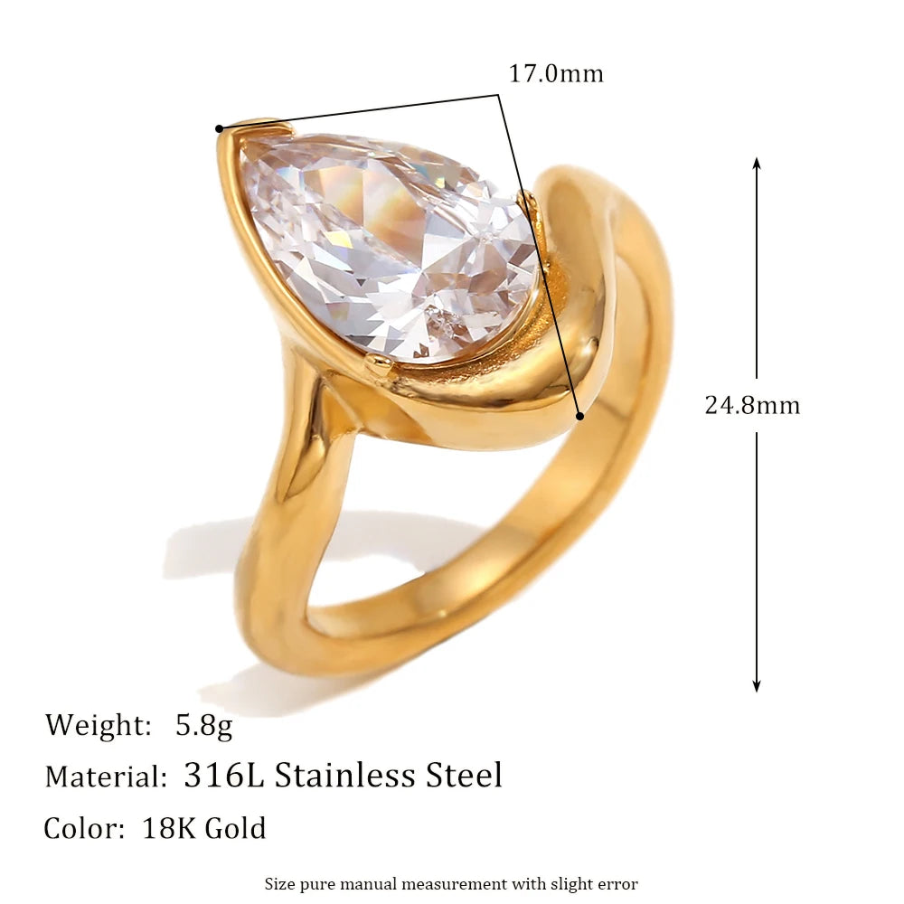 Crystal Clarity Ring
