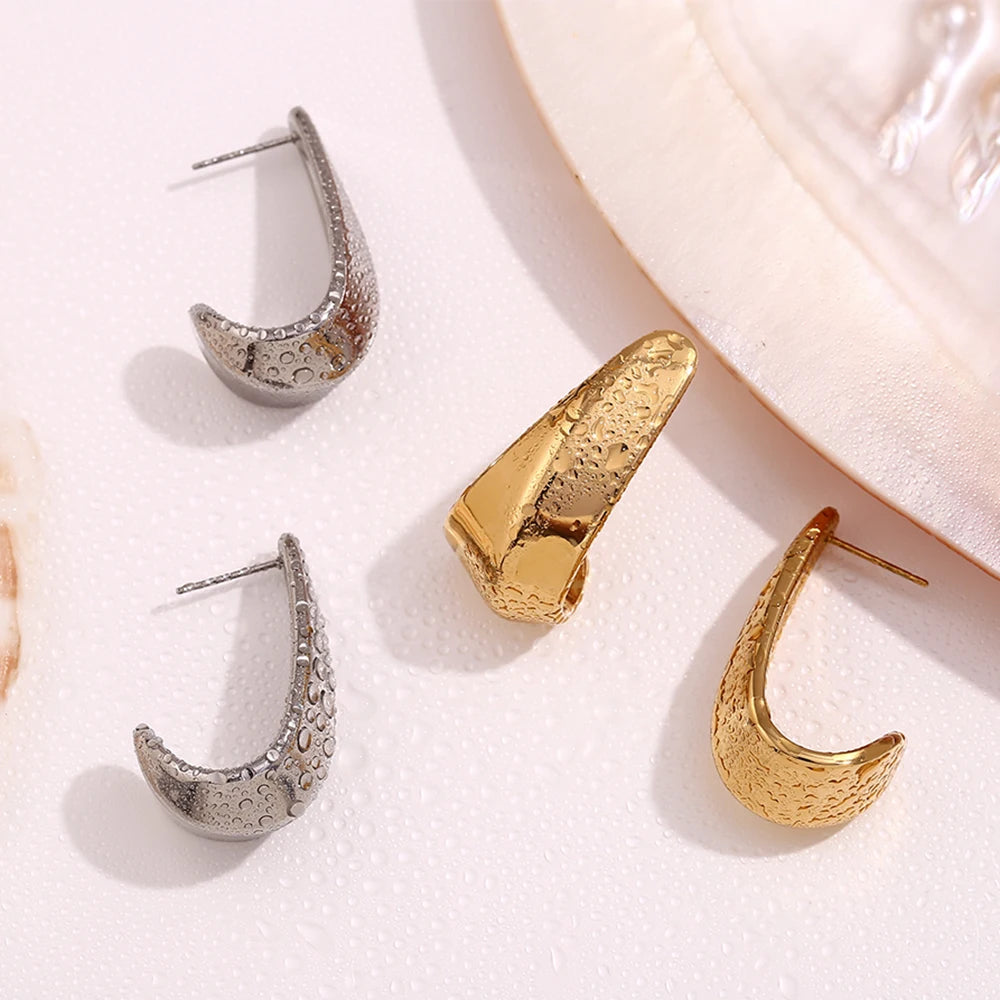 Geo L-Hook Earrings