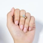 Celeste 3.0CT Solitaire in Gold