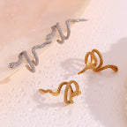 Serpentine Mesh Ear Clip