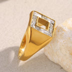 Waterproof Gold Ring