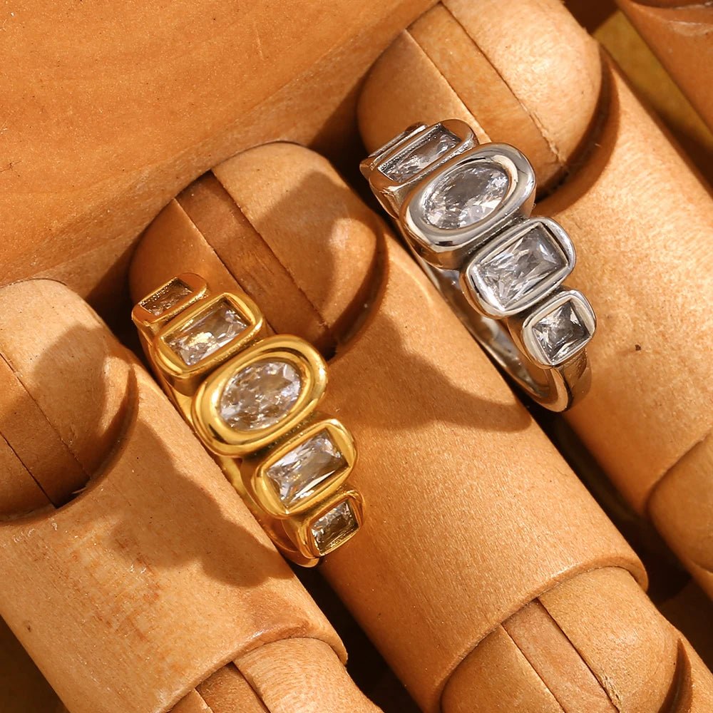 Luxe Geometry Ring
