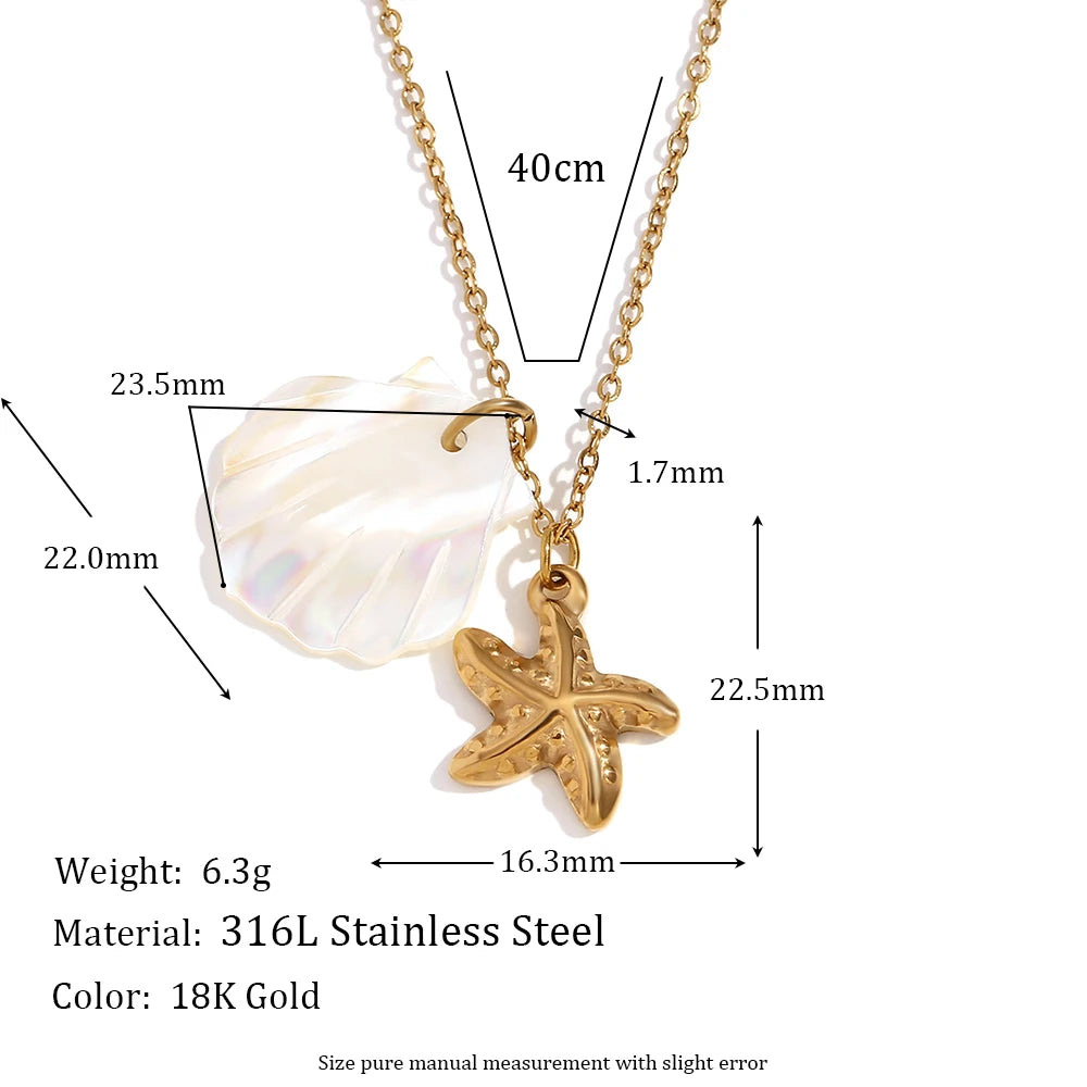 Sea Life Pendant Necklace