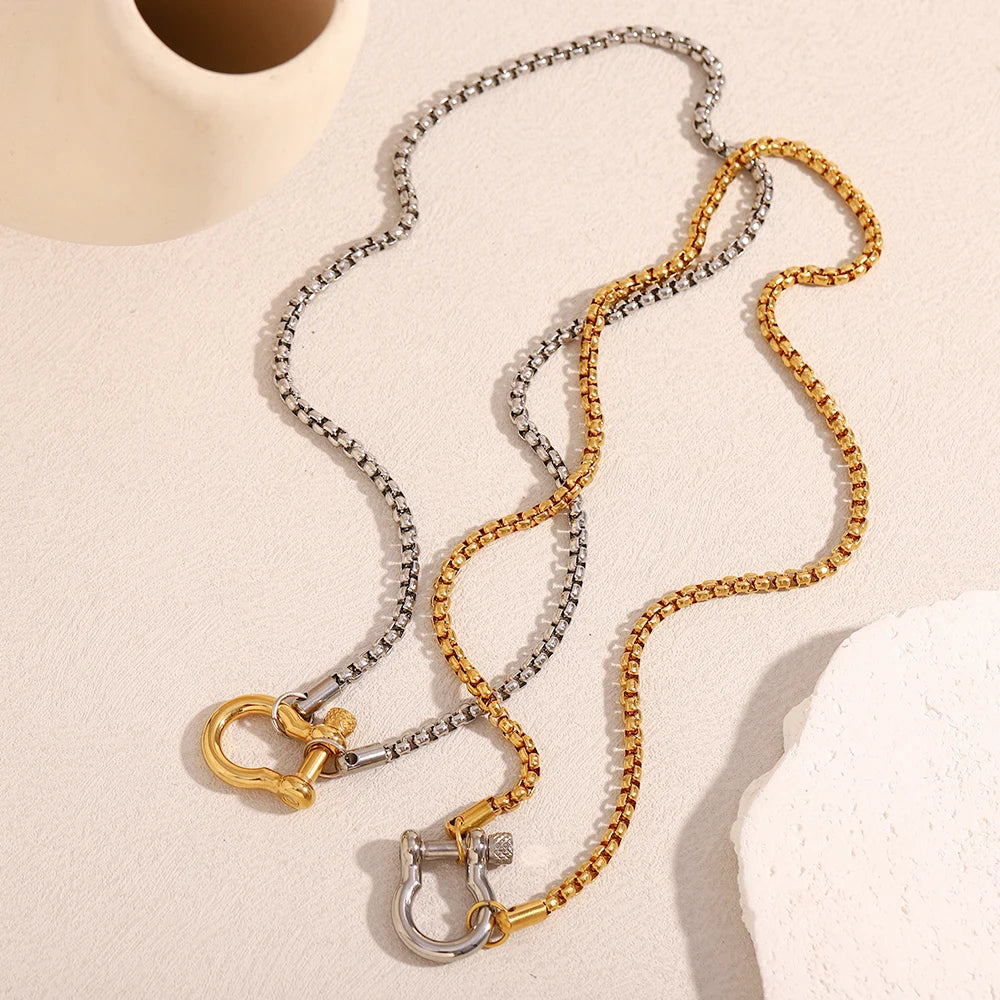 Dual Tone Necklace