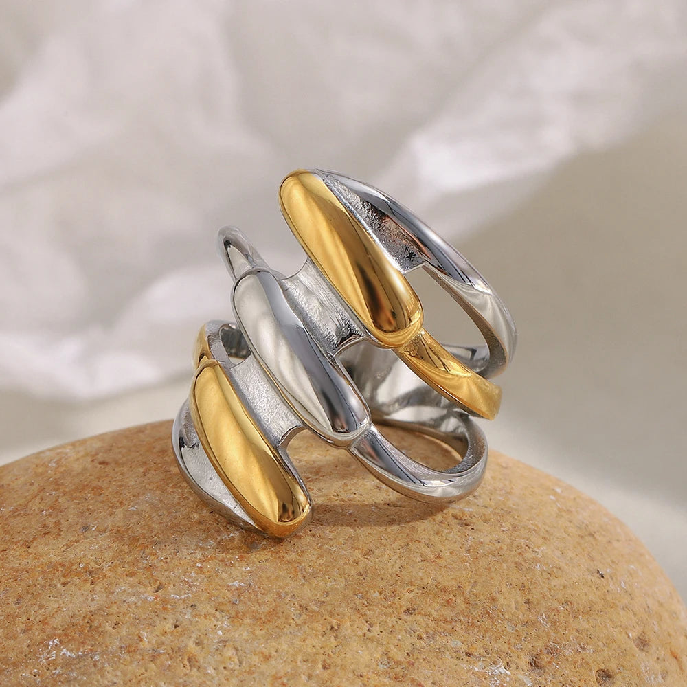 Bicolor Classic Ring