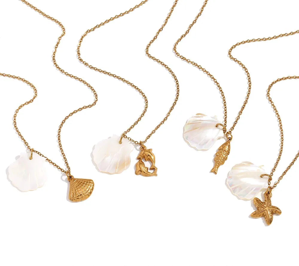 Sea Life Pendant Necklace