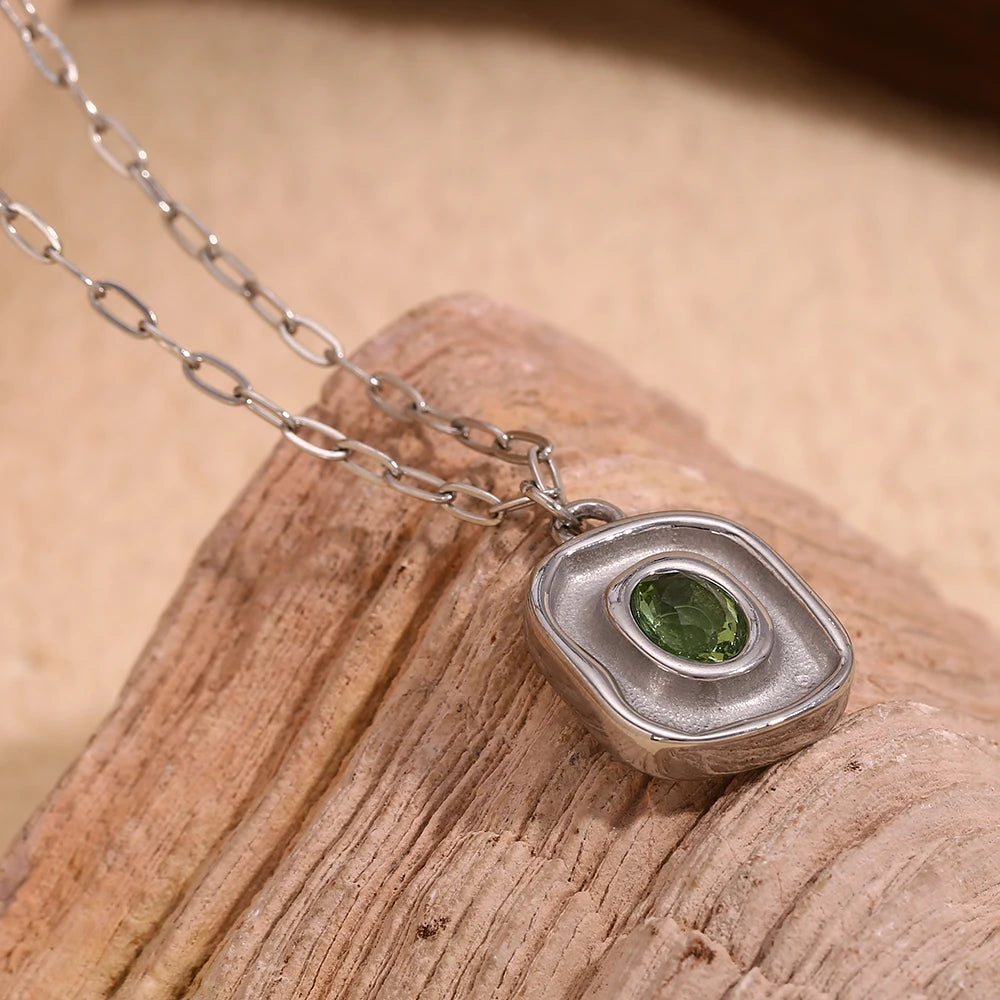Emerald Edge Necklace