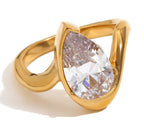 Crystal Clarity Ring