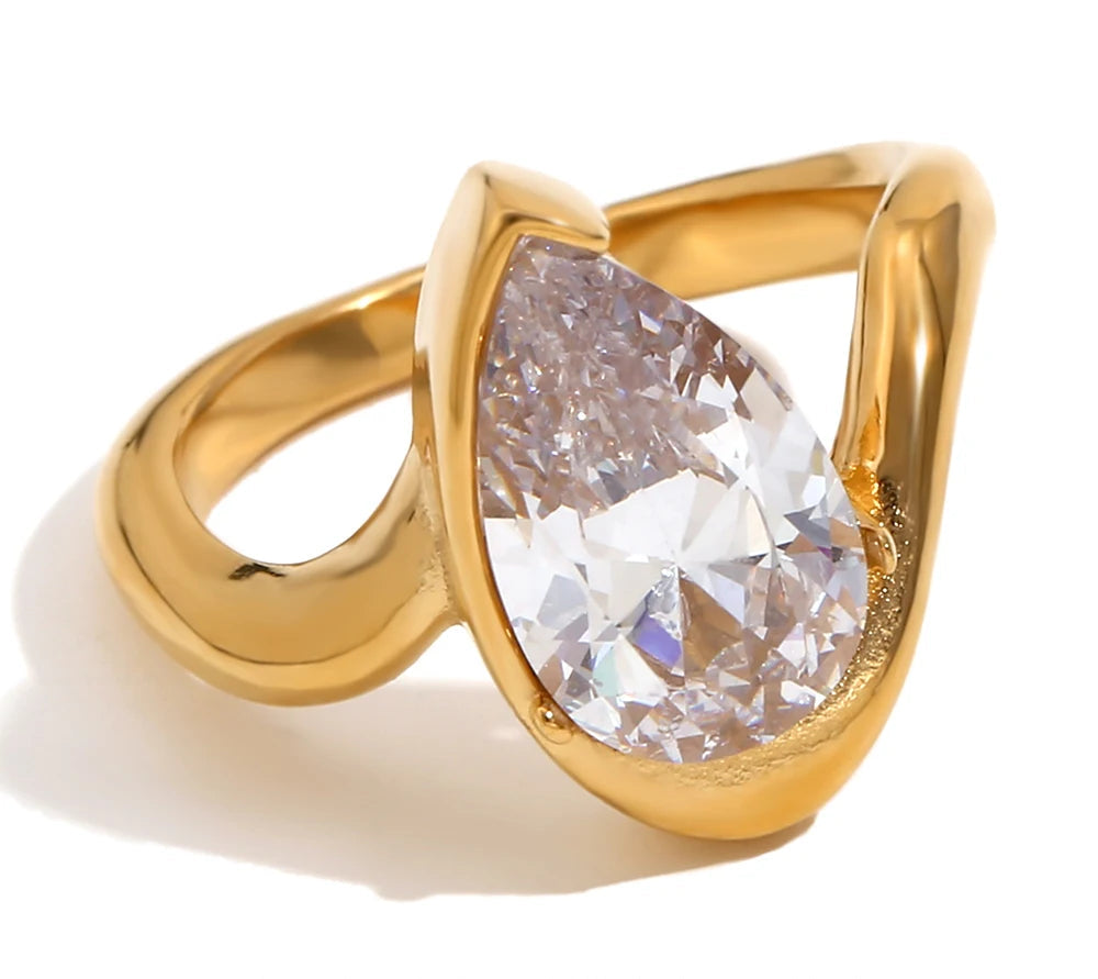 Crystal Clarity Ring