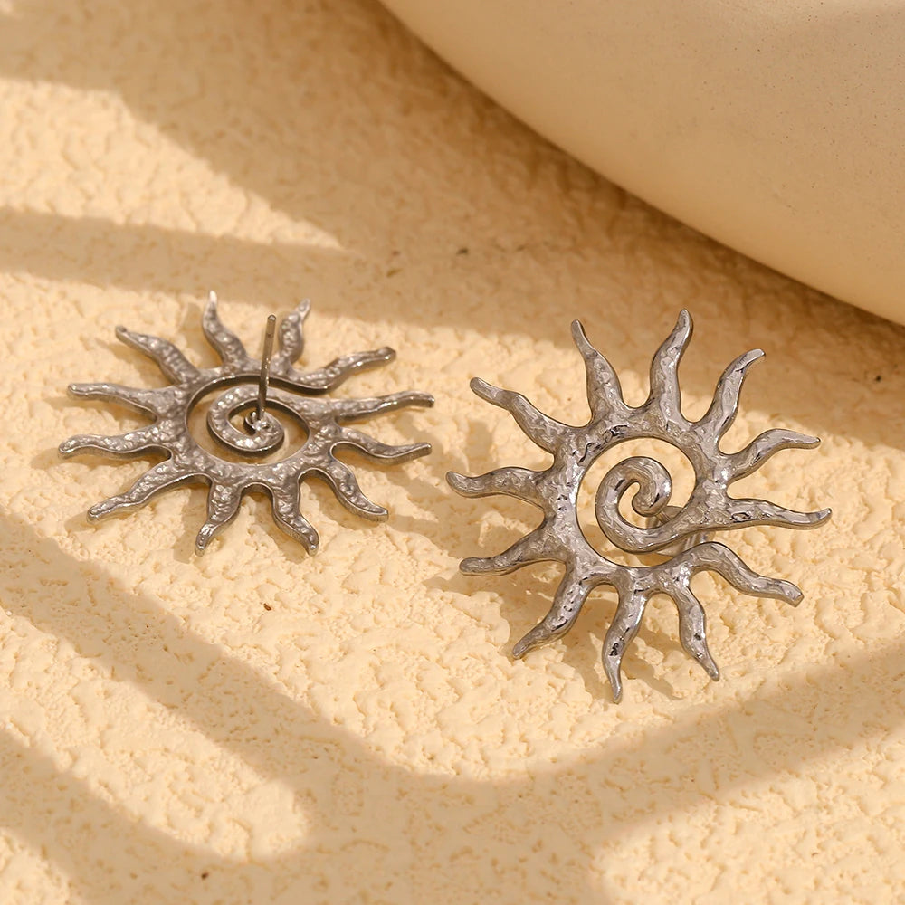 Sunflower Stud Earrings