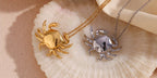 Mini Crab Earrings