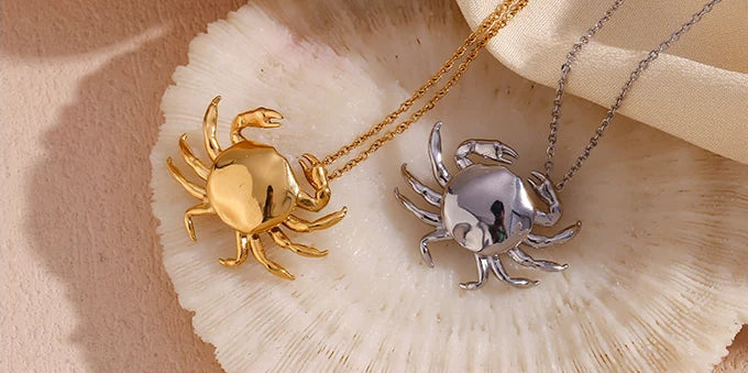 Mini Crab Earrings