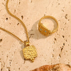 Sun Moon Star Necklace Ring