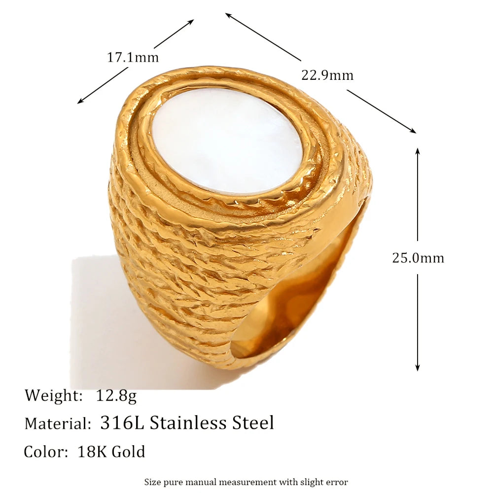 Shell Glow Ring