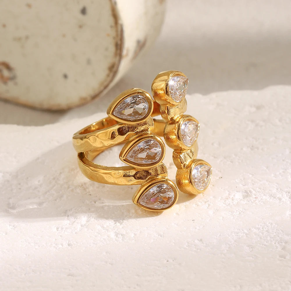 Radiant Layers Ring