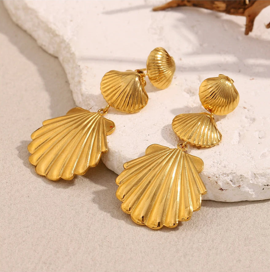Starfish & Shell Necklace Set