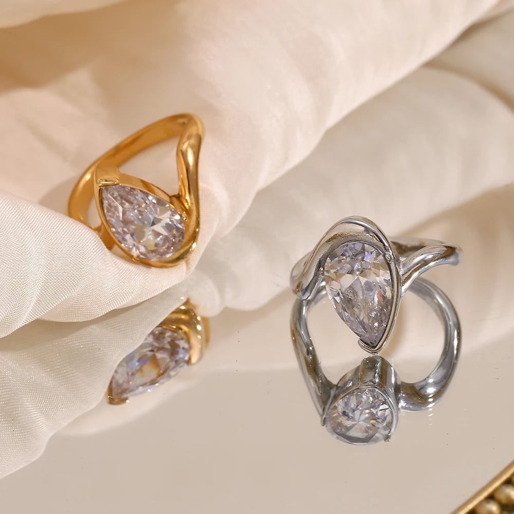 Crystal Clarity Ring