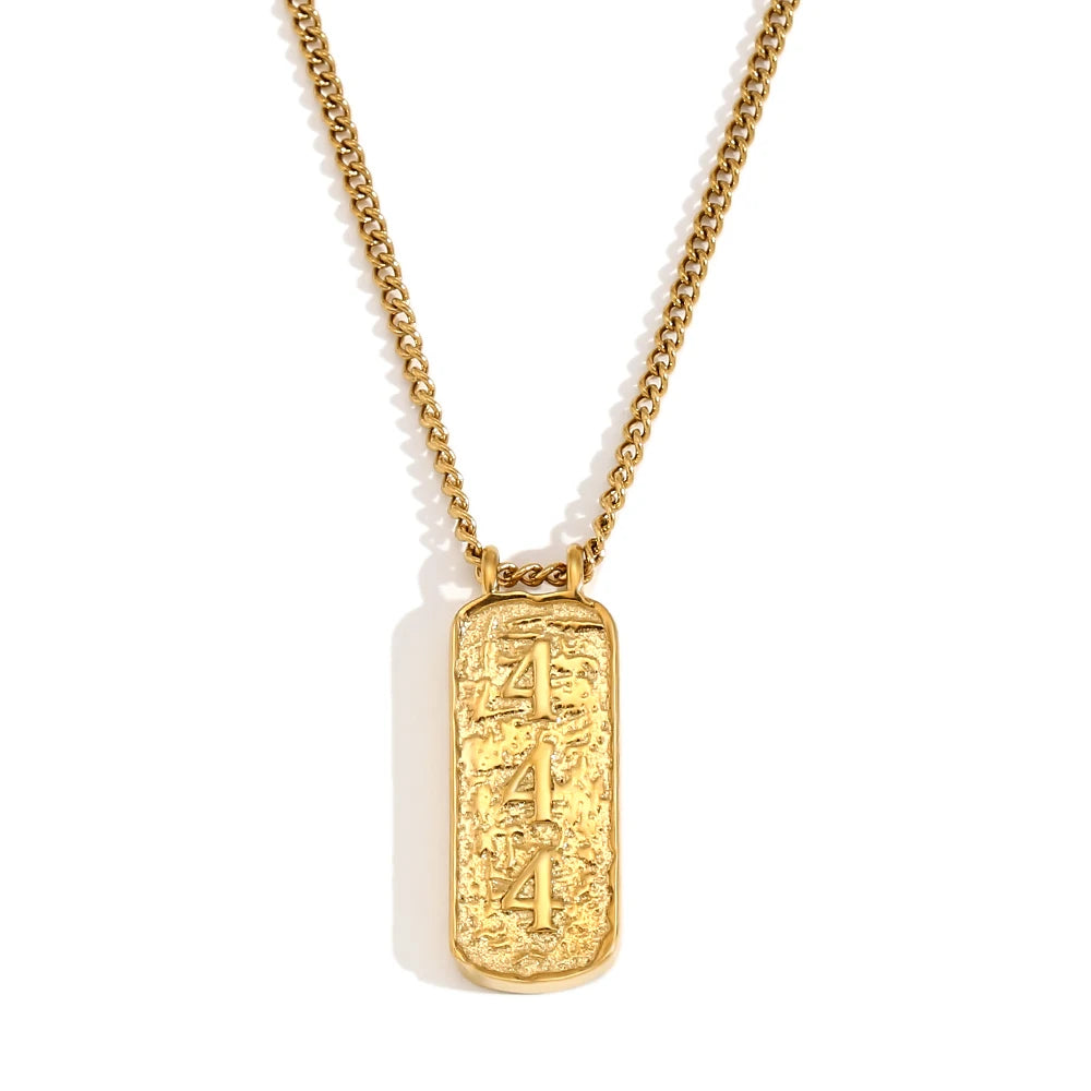 Lucky Number Tarot LOVE Pendant Necklace