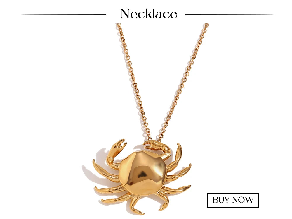 Mini Crab Earrings