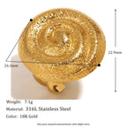 Wide Thread Ring