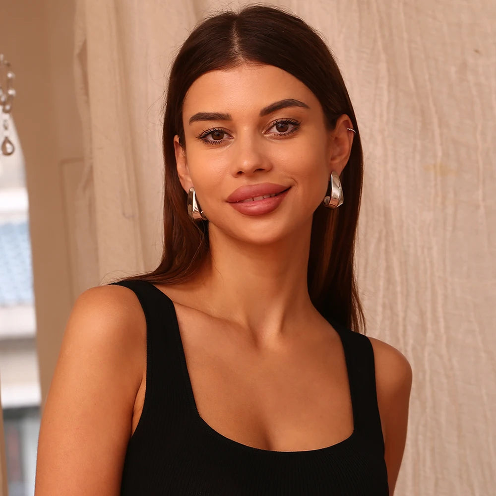 Geo L-Hook Earrings