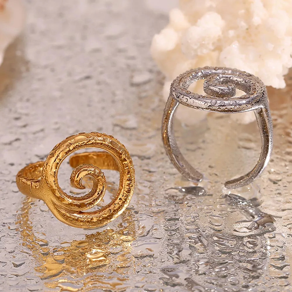 Spiral Opening Ring
