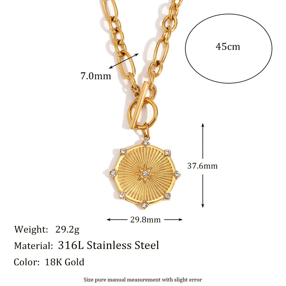 Collana Stella Ottagonale