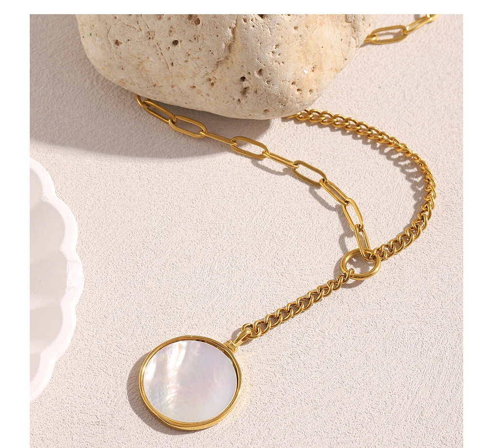 Shell Sun Star Necklace