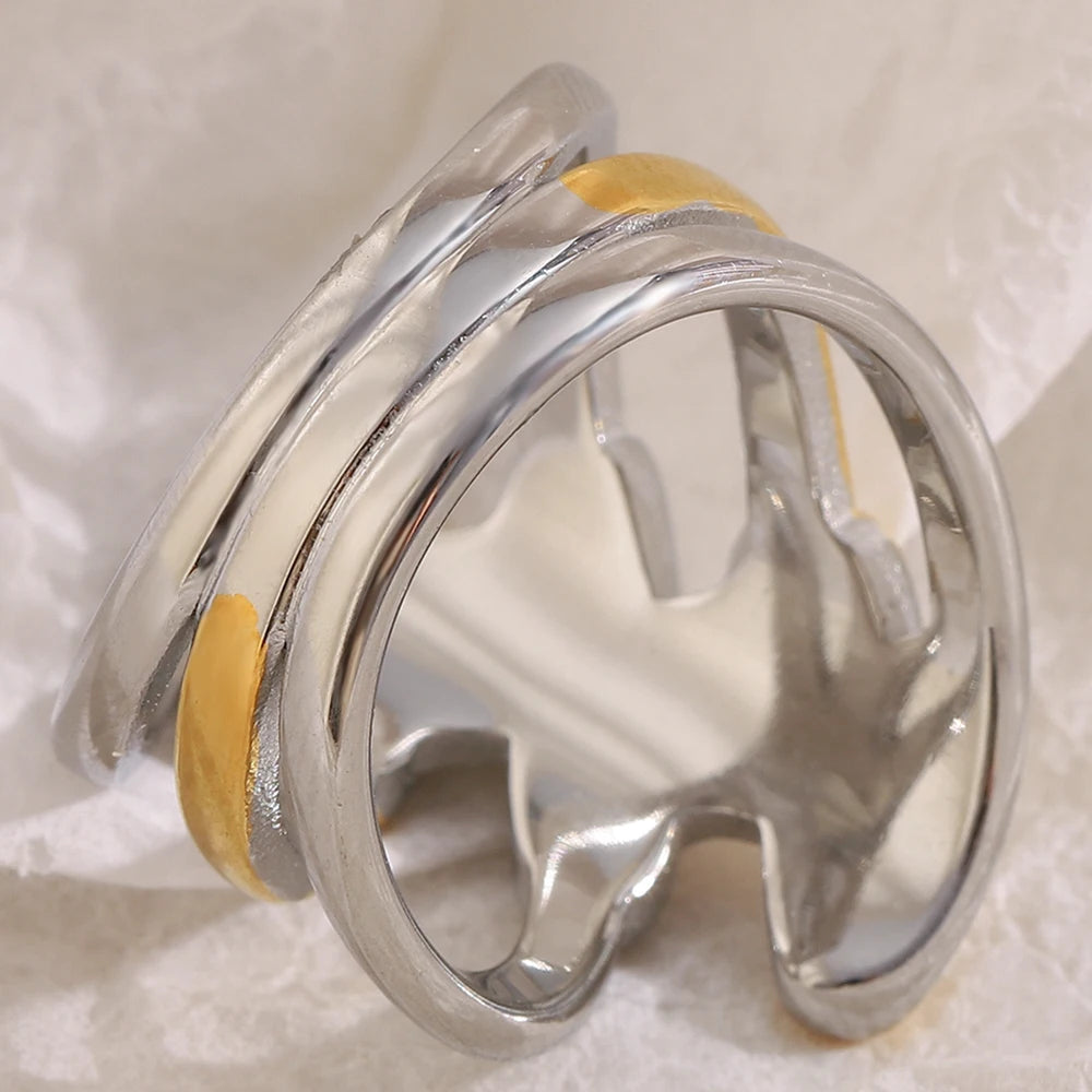 Bicolor Classic Ring