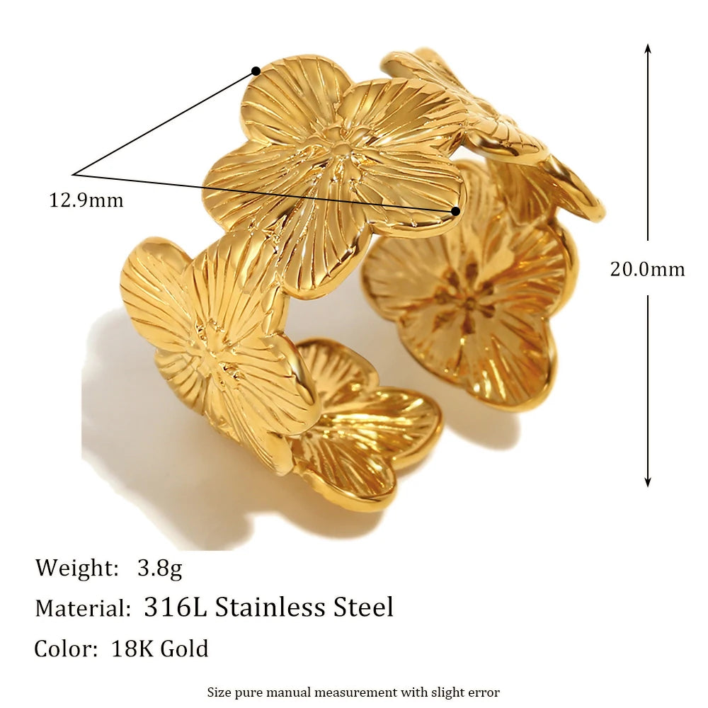Flora Adjustable Ring