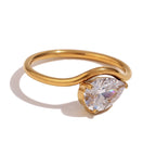 Ocean Wave Ring
