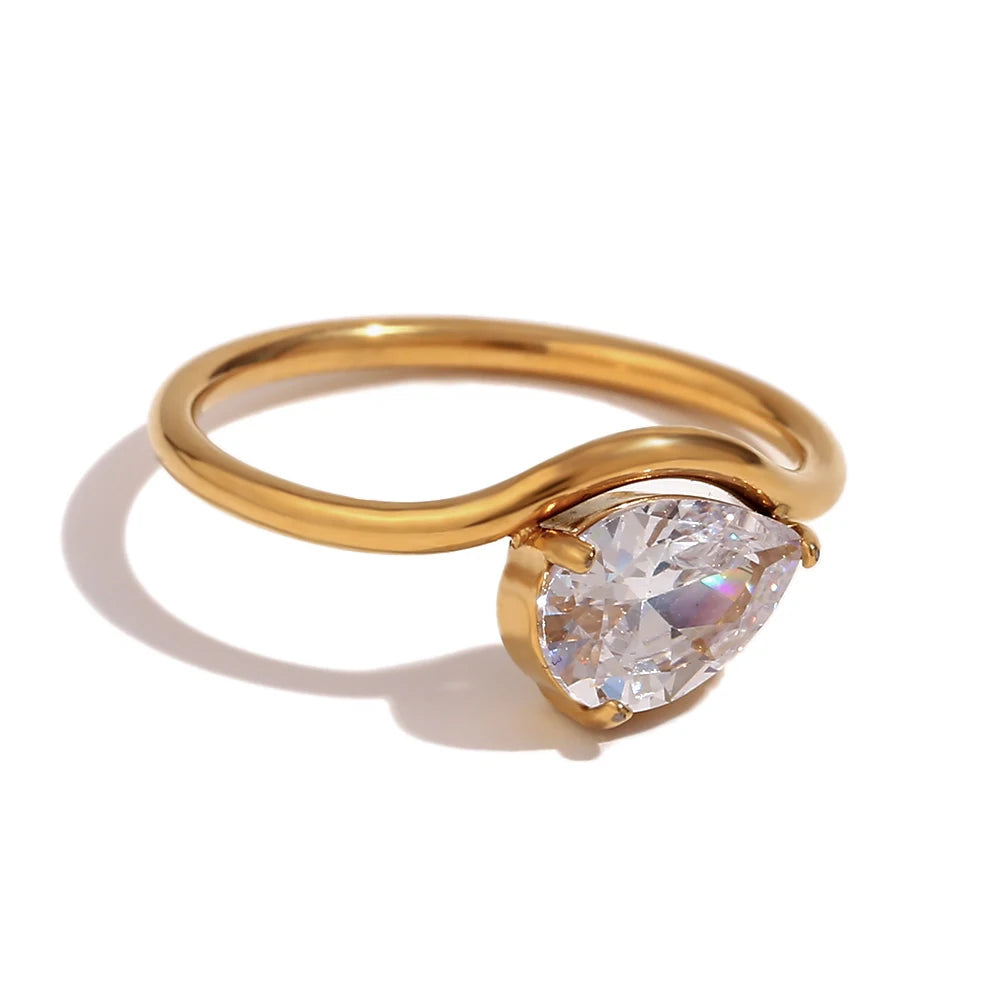 Ocean Wave Ring
