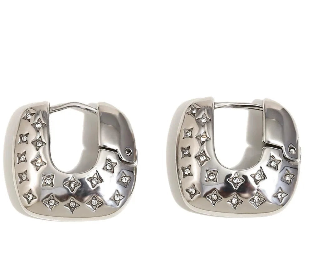 Square Hoop Earrings
