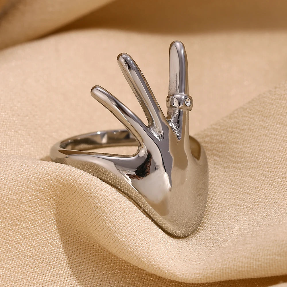 Cheer Sign Ring