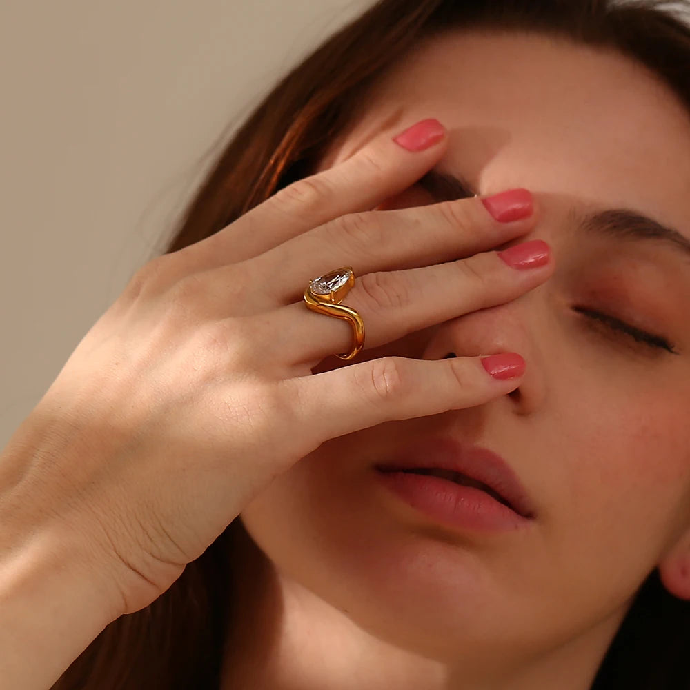 Crystal Clarity Ring