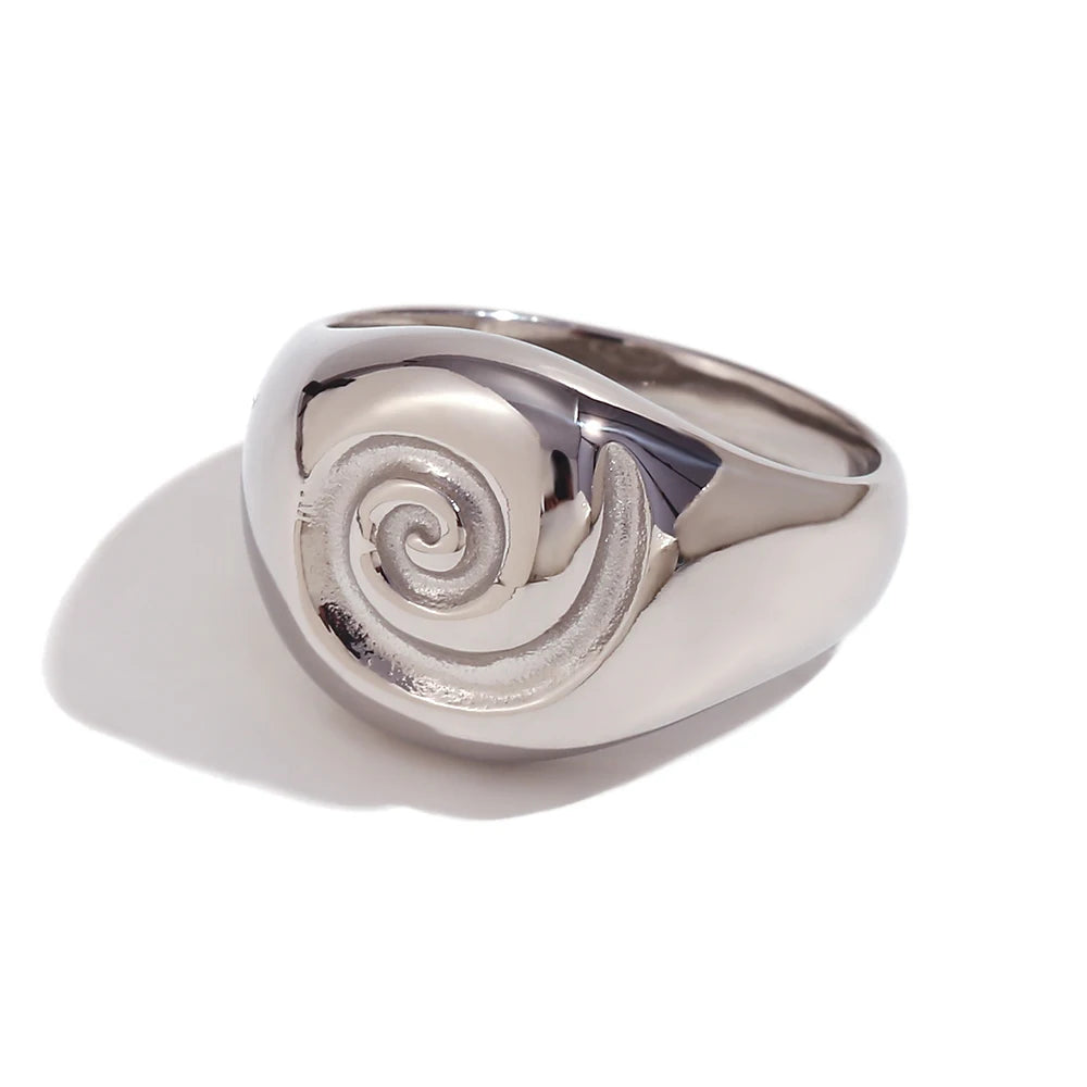 Fingerprint Ripple Ring